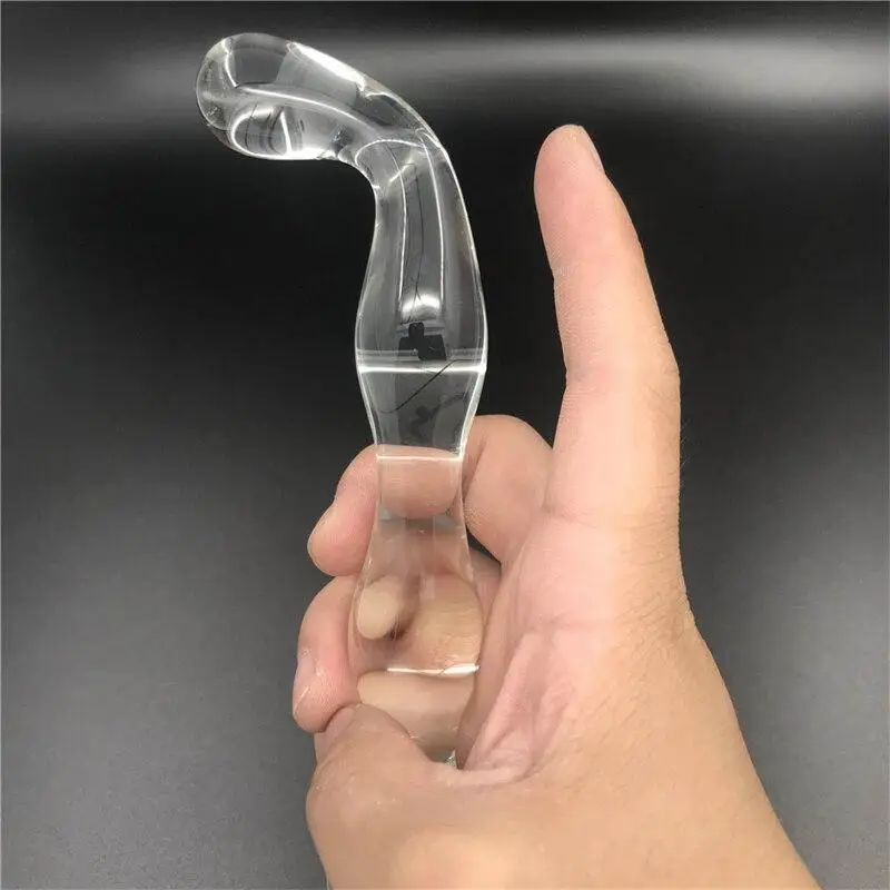 Glass Anal Dildo Prostate Massager Crystal Butt Plug For Women_voghion.com