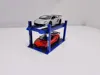 1/18 1/24 1/43 1/64 Parking Rack Lift Garage Model Car Scene 4