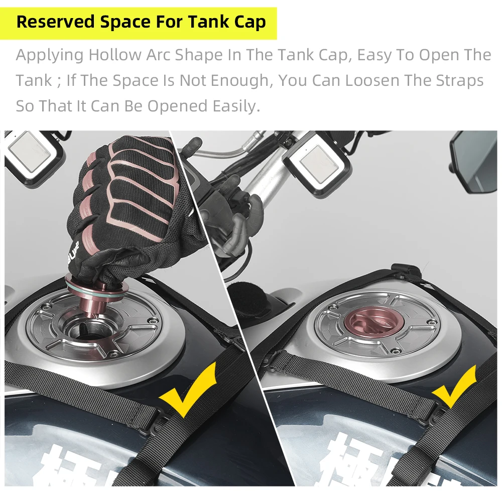 Motorcycle FuelTank Side Hung System Motor FuelTank Side Bag Base Motor Vest Motorcycle Front Bag Mounting Base
