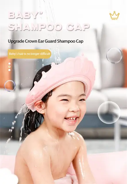 douche pour bébé, douche réglable pour enfant, protection réutilisable pour  le lavage des cheveux bébé, pour bain bébé, enfant, tout-petits, enfant