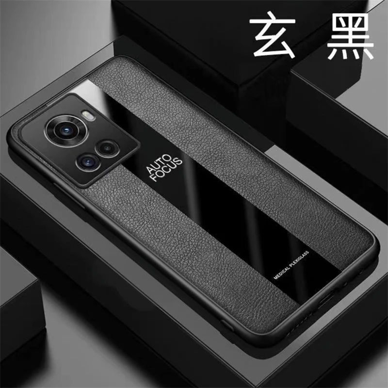 Stylish Luxury Leather Magnetic Holder Phone Cover with Camera Protection and Shockproof Bumper