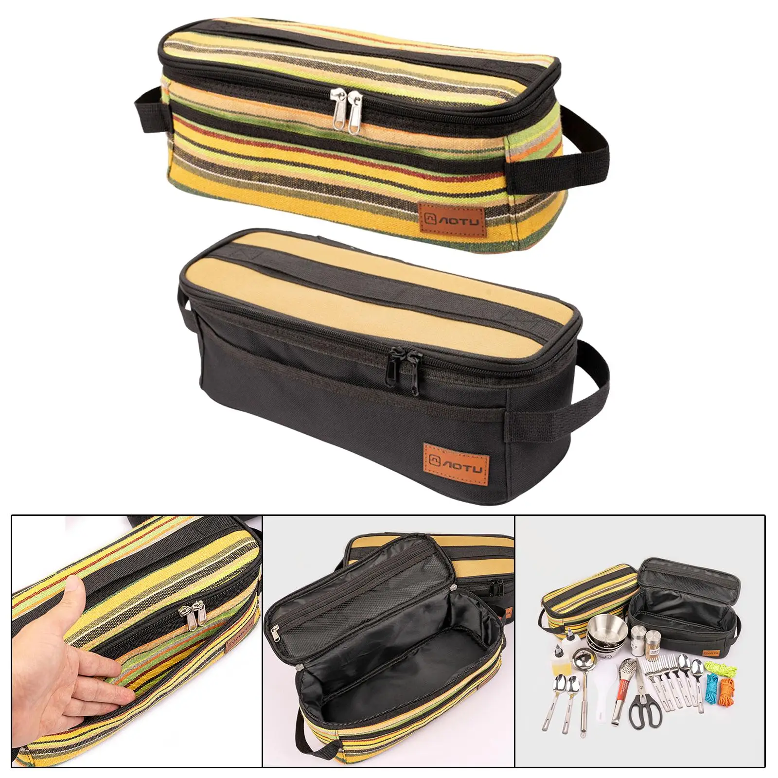 Outdoor BBQ Cookware Set - Durable and Stylish Barbecue Tool Bag