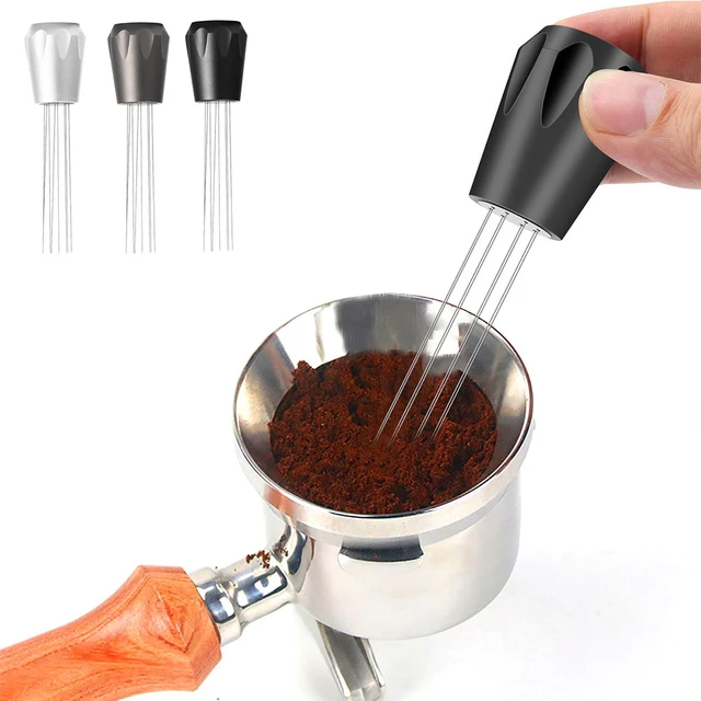 Espresso Coffee Distributor Professional Home Barista Stirrer Adjustable  Depth Needle Stirring Tool for Espresso Distribution - AliExpress