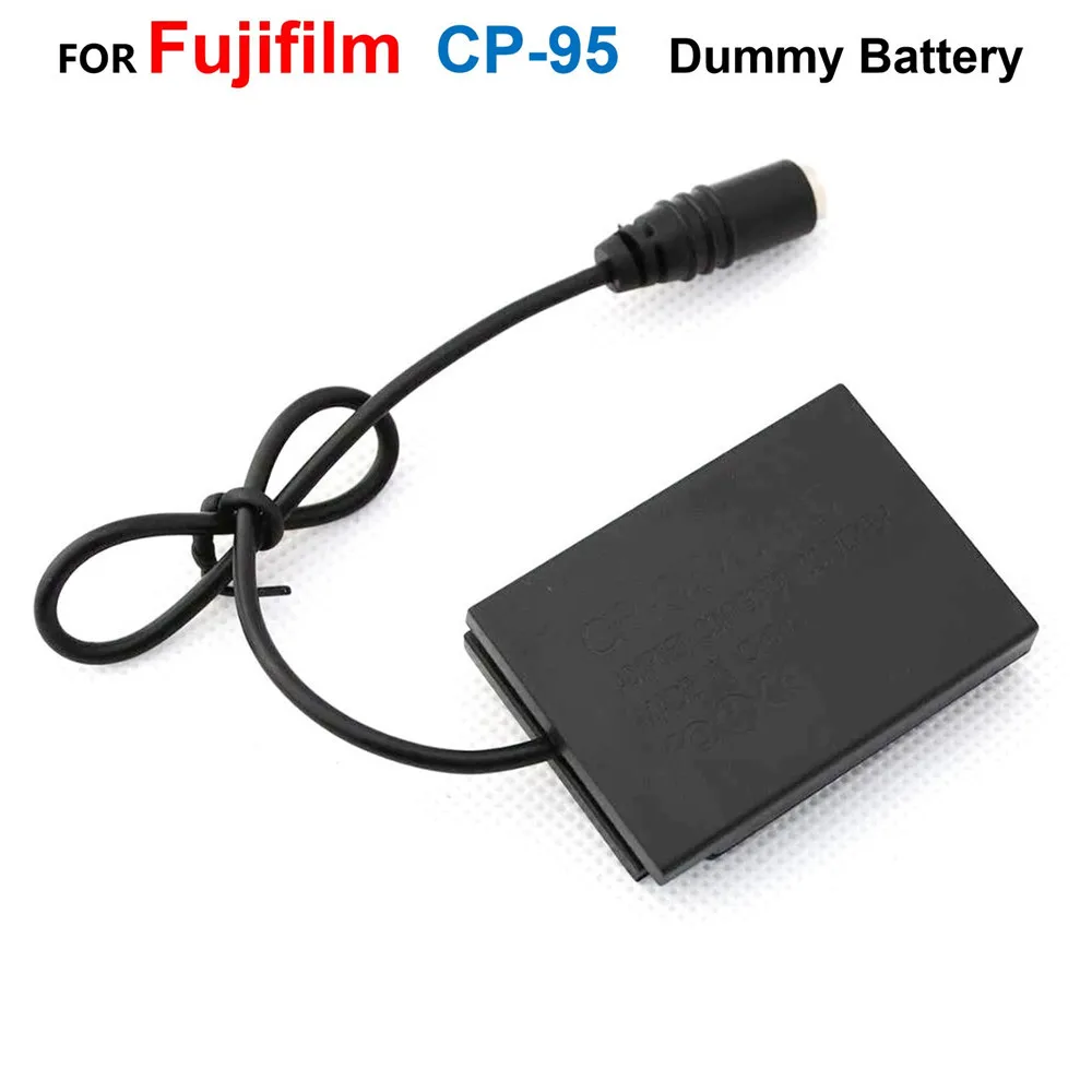 

CP-95 CP95 DC Coupler Fake Battery Fit Power Adapter Supply FNP-95 NP 95 For Fujifilm F30 F31FD X100 X-S1 Real 3D W1 X70 X100T