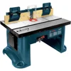 Benchtop Router Table 27 in. x 18 in. Aluminum Top with 2-1/2 in. Vacuum Hose Port 1