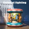 Baby Music Toy Carousel Rotary Projector Hand Drum Infant Montessori Early Educational Singing Sensory Toy Toddler Gift 1-3 Year 2