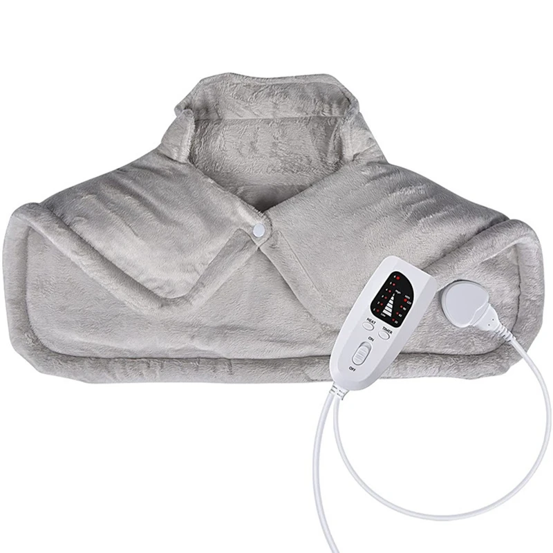 

Winter Electric Heating Pad Moist Back Neck Shoulder Heating Pad Warmer Heat Therapy Pain Relief Temperature Adjustable 110-240V