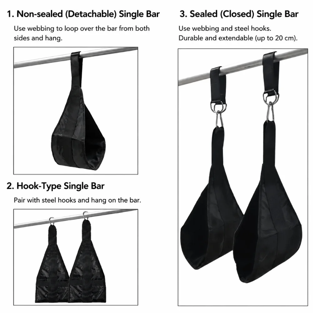 Indoor Pull-Up Assist Strap - Sturdy and Comfortable Sling for Core Workouts and Exercise Support
