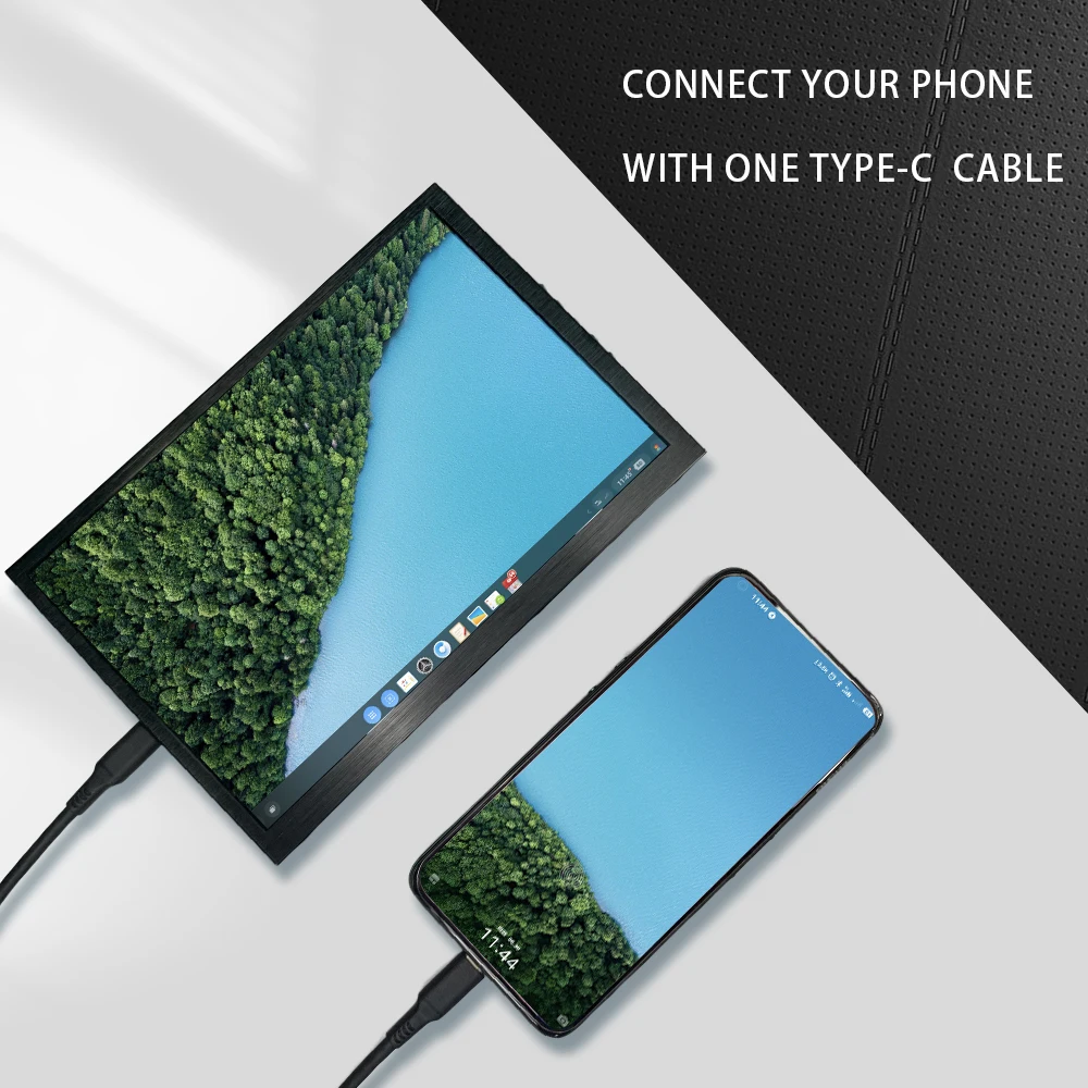 9 ġ USB-C HDMI ġ ޴ ÷, 1920x1600 IPS ÷ ޴ , smartph 8.9 ޴ ȭ ܺ 