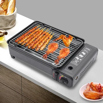 BBQ Grill Portable Grill A portable butane gas stove suitable for camping grills and outdoor cooking needs 6