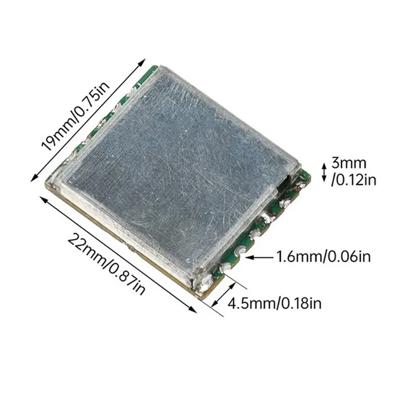 XB-TX5823 5.8G FM 오디오/비디오 송신기 모듈 100Mw 이미지 전송 8채널 SPI 모드