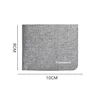 New Style Mini Thin Men Wallet Card Holder Portable Simple Men'S Purse Coin Pouch Card Holder Short Canvas Money Bag Card Case 6