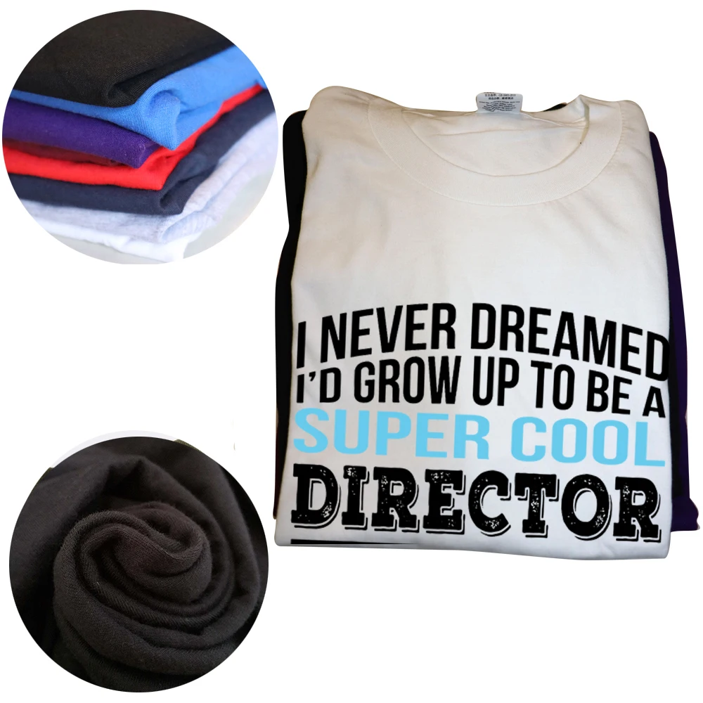 Funny Super Cool Director Tshirt Gift T-Shirt Retro Male Tops Summer T Shirt Cotton Printed_voghion.com