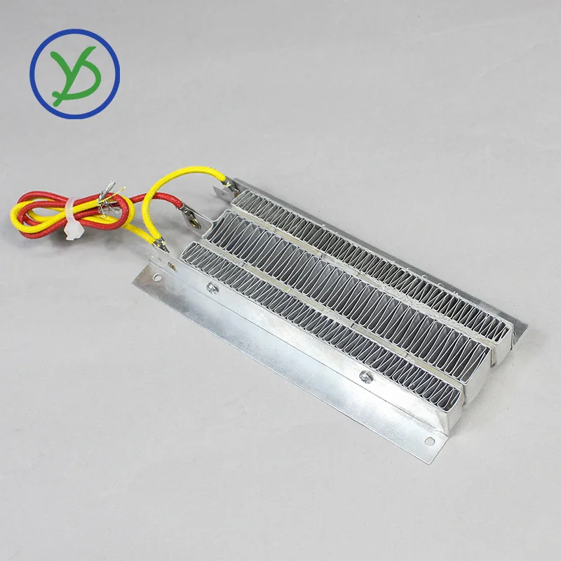 400W Conductive Ptc Air Finned Heating Element Résistance Chauffante 12v  Pour Incubateur Dc Ptc Air Heater