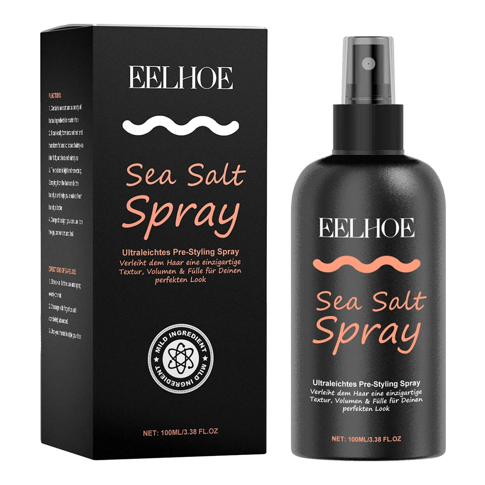 100 ML Hair Texturizing Spray Adds Instant Volume Texture Thickness for Men Women Hair Styling Spray for Thick Curly Beach