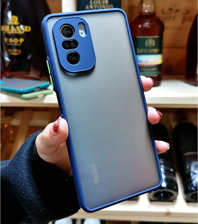 Cute Transparent Phone Cover with Skin Feel Finish