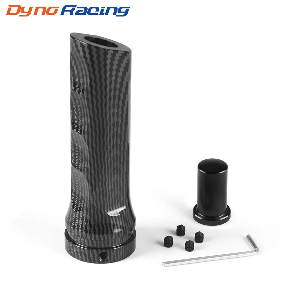 Hand brake cover Car Carbon black Hand Brake Sleeve Handbrake Aluminum Handle Hand Protector Cover 1PCS