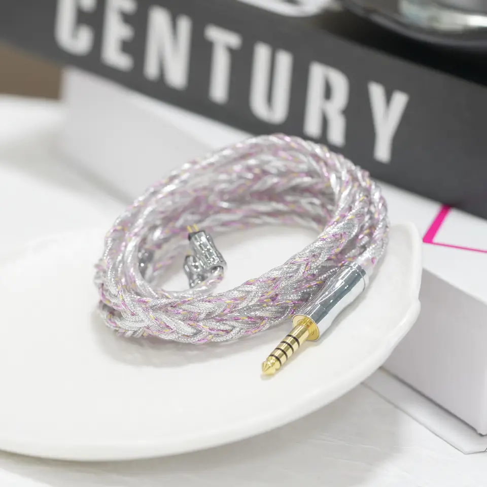 ZiSin-304 6-Core HIFI Earphone Upgrade Cable With 3.5/2.5/4.4mm