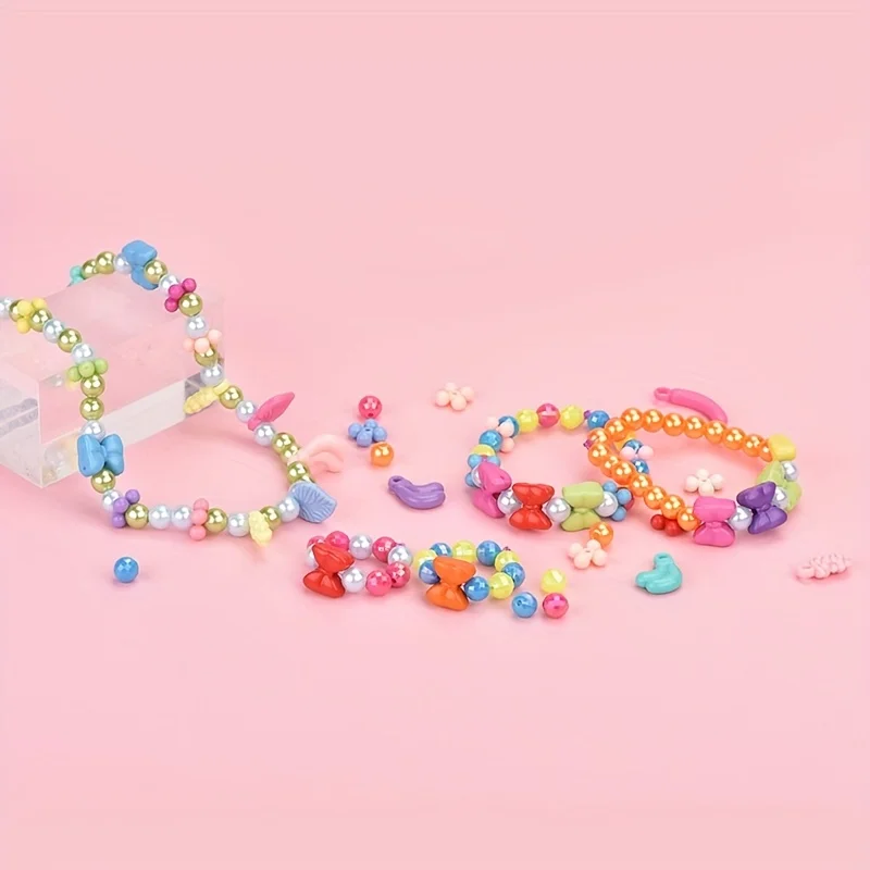 150pcs Charm Bracelet Making Kit Including Beads Chains DIY Craft For Girls Christmas Birthday Gift Set jewellery making kit friendship bracelet making kit beaded jewelry kit beaded bracelet set