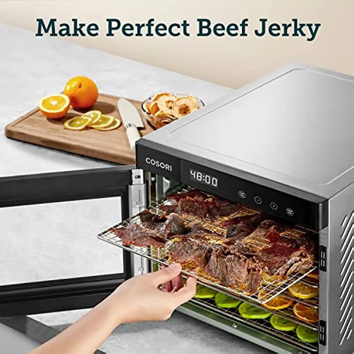 Cosori Food Dehydrator for Jerky Silver