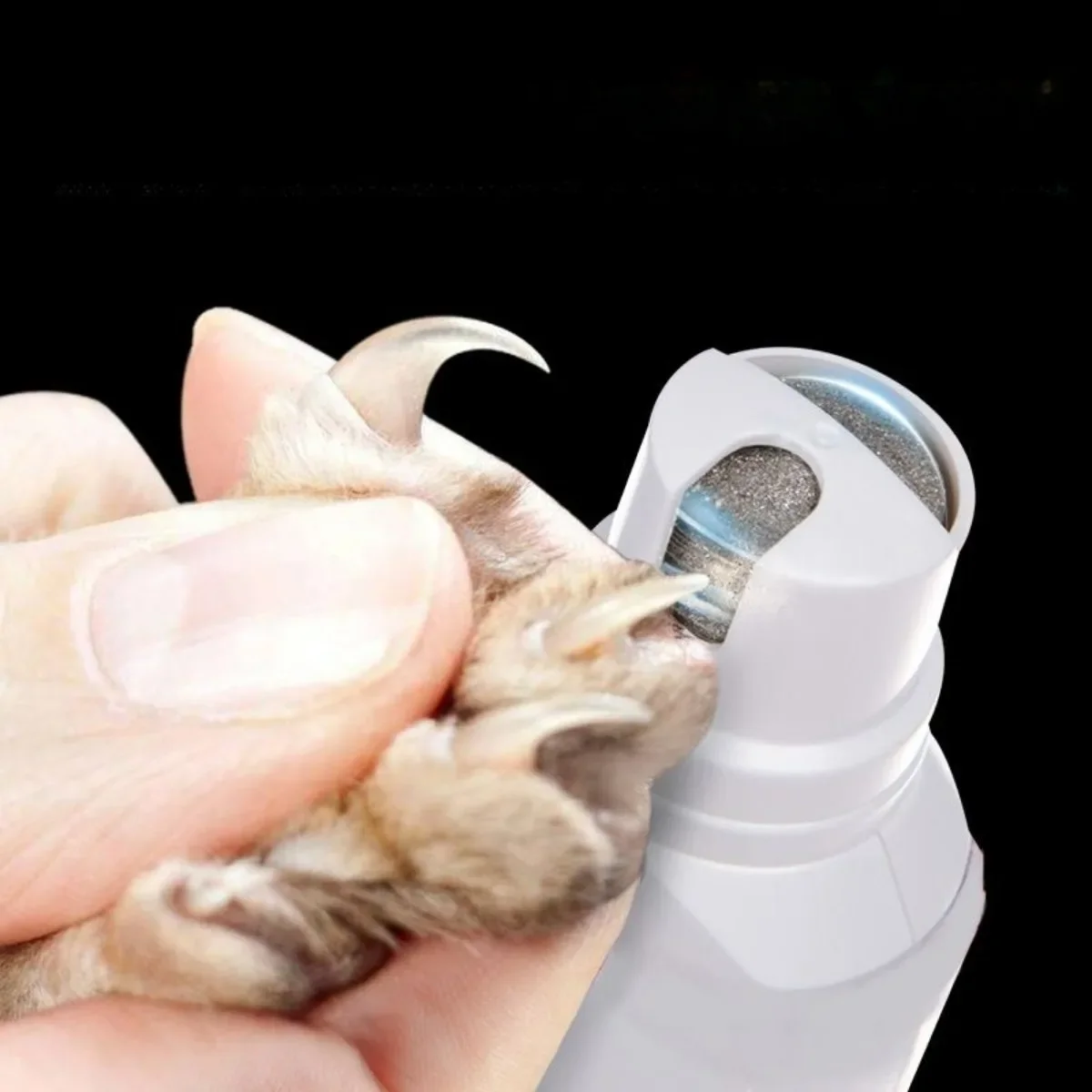 Electric Dog Nail Clippers Pet Claws Cutter Grinders Tools Cat Paws Nail Grooming Trimmer Cleaning Supplies with LED Light
