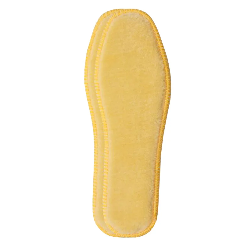 New winter cashmere thick insoles warm snow boots insoles