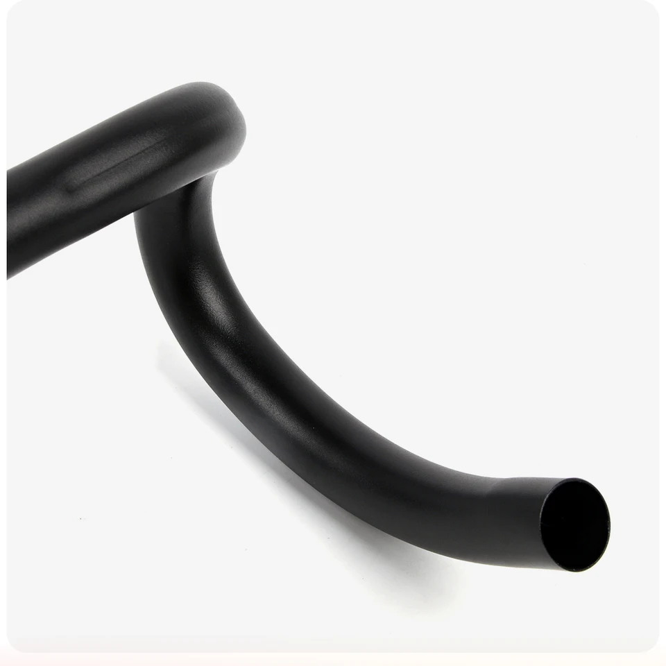 UNO – guidon de vélo de route de course ultraléger, barre courbée 25.4/31.8MM 360/380/400/420/440/460MM, tige en alliage d'aluminium 6061  18