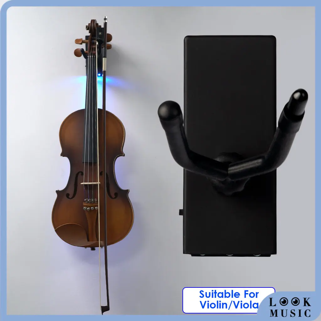 Support Pour Violon Avec Support Pour Archet, Portable, Réglable Et Pliable, Peut Contenir Un Violon Avec épaulière Ou Menton (couleur Foncée