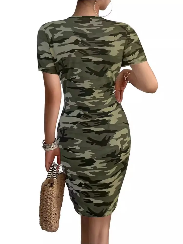 Vestido ajustado para mujer, moda de verano, Sexy, nuevo, informal