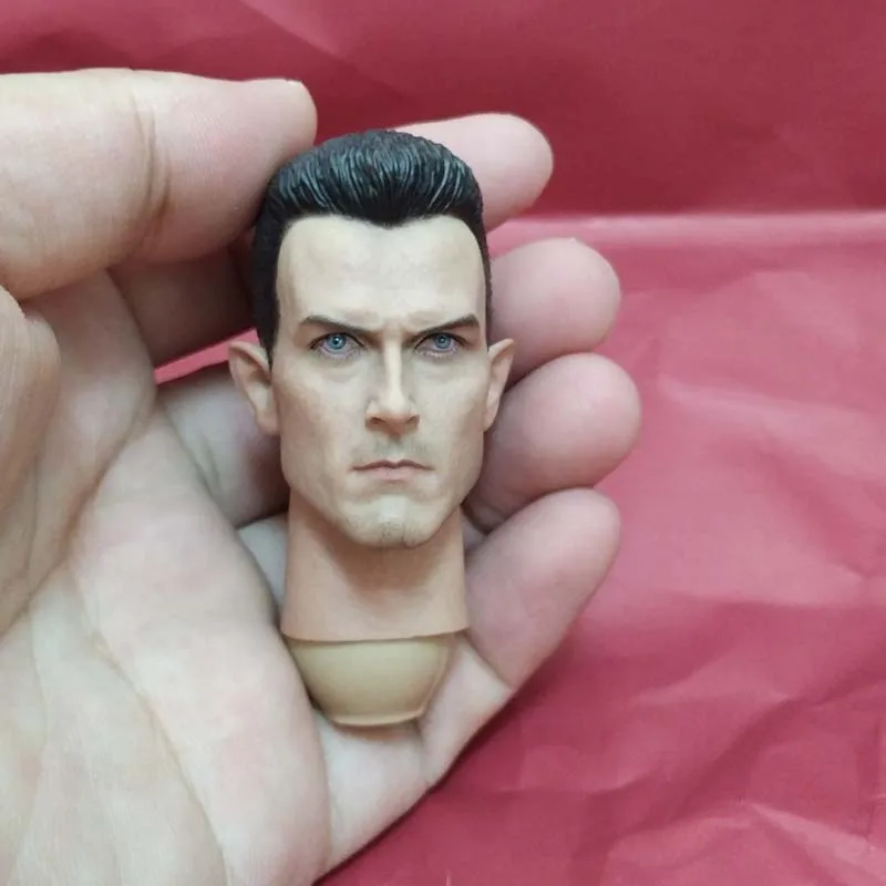 1/6 The Judgement Day T1000 Head Sculpt Robert Patrick Headplay Model for 12in Action Figure Accessories Toys |