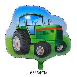 Cartoon Car Foil Balloon for Kids Party Decorations (Agricultural tractor)