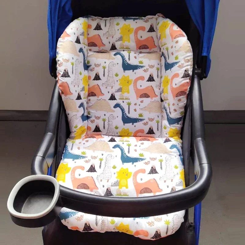 Baby Highchair Cushion baby highchair accessories stroller seat cushion stroller accessories Baby Kids Highchair Cushion Pad Mat Booster Seats Feeding Chair Cushion on Stroller Cotton Fabric