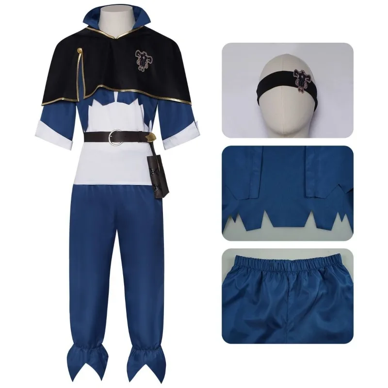 Black Clover Asta Magic Knight Corps Cosplay Costume