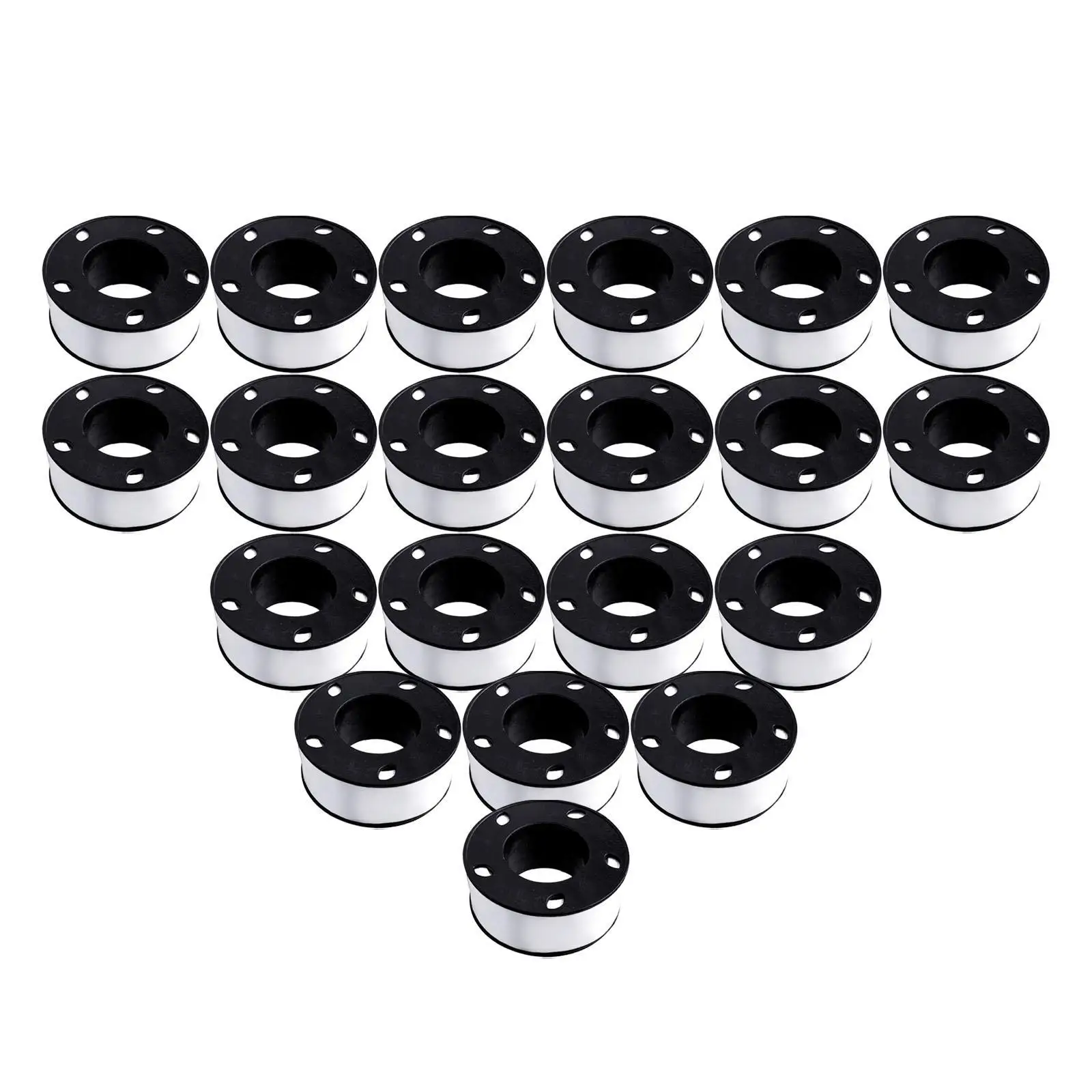 20Pcs PTFE Thread Seal Tapes 10Meters x 19mm Accessories Waterproof Multipurpose 20Pcs PTFE Thread Seal Tapes 10Meters x 19mm Accessories Waterproof Multipurpose