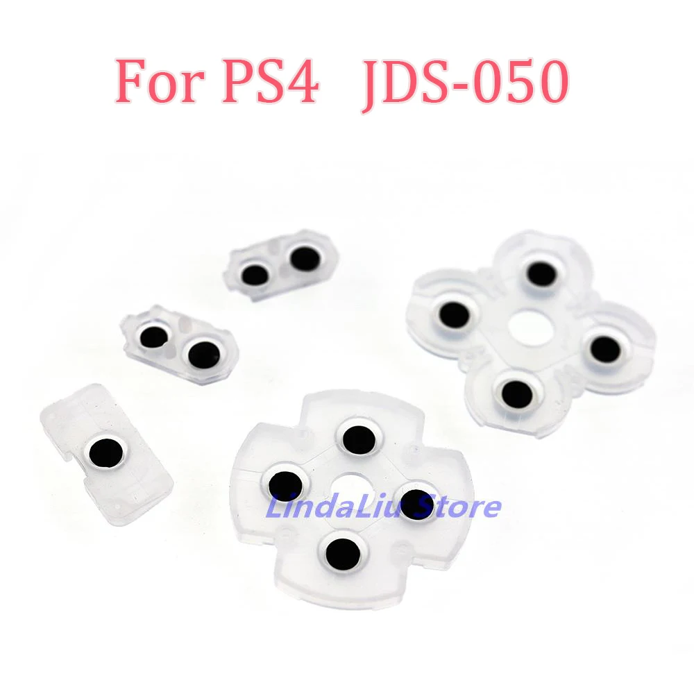

200sets Silicone Conductive Pad Kit Replacement For Sony PS4 PlayStation 4 JDS-050 JDM 050 055 5.0 Controller