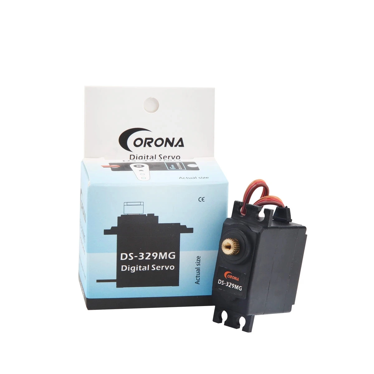 

Цифровой Металлический Мини-Сервопривод Corona DS329MG 4,5 кг сек 32 г