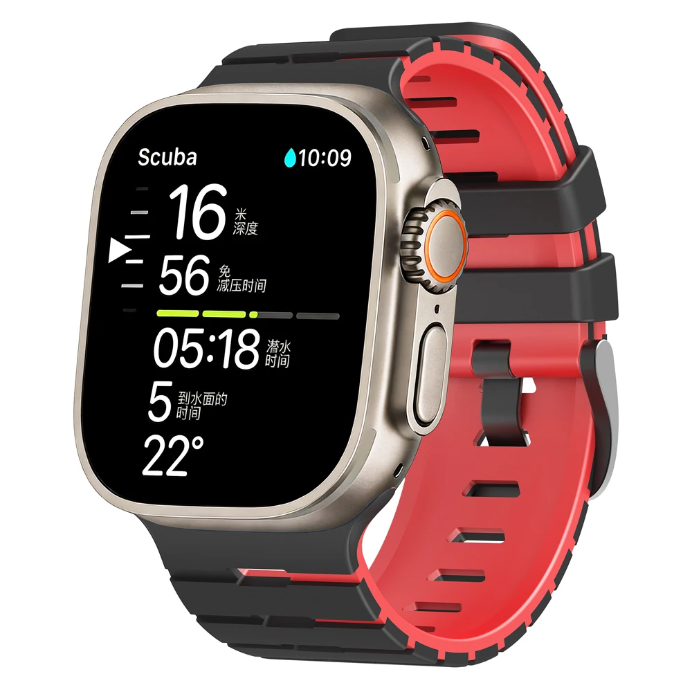 Breathable Silicone Bracelet Wrist Strap