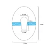 10/20/30/40/50pcs Waterproof Shower Patch Transparent Adhesive Patches For Dexcom G6 Overpatch Tape Transparent Stickers 6