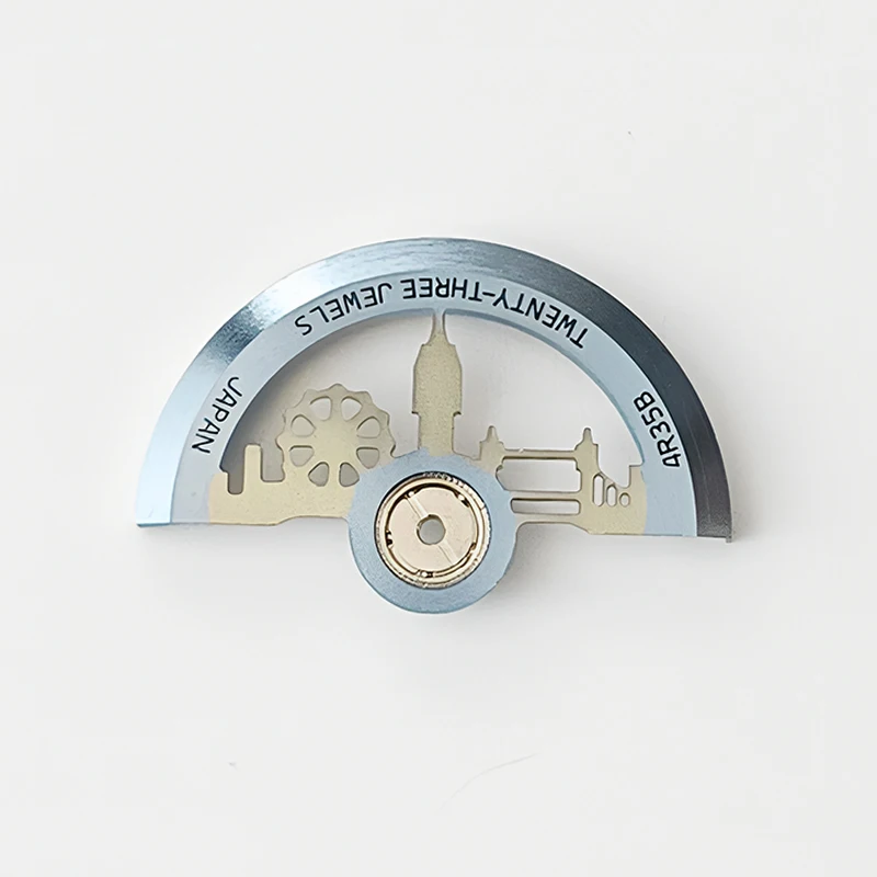 Premium Gold and Blue Black Automatic Movement Rotor