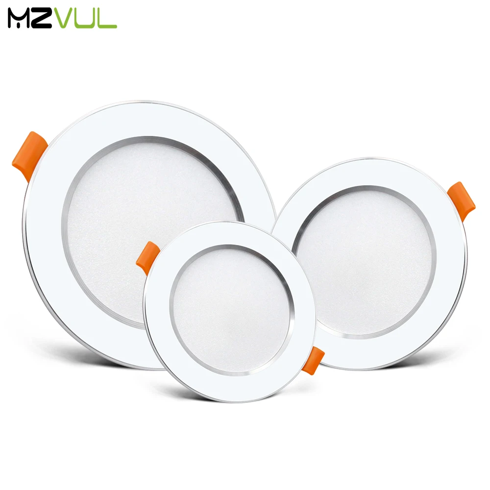 LED Downlight 3W 5W 7W 9W 12W Recessed Ceiling Led Spot 220V Led Light Spotlights Indoor Lighting Warm White Cold White led downlight recessed ceiling spotlight