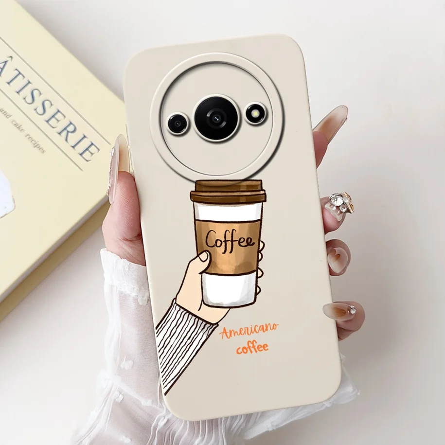 2024 New Fashion Flower Square Silicone Camera Lens Protective Cover