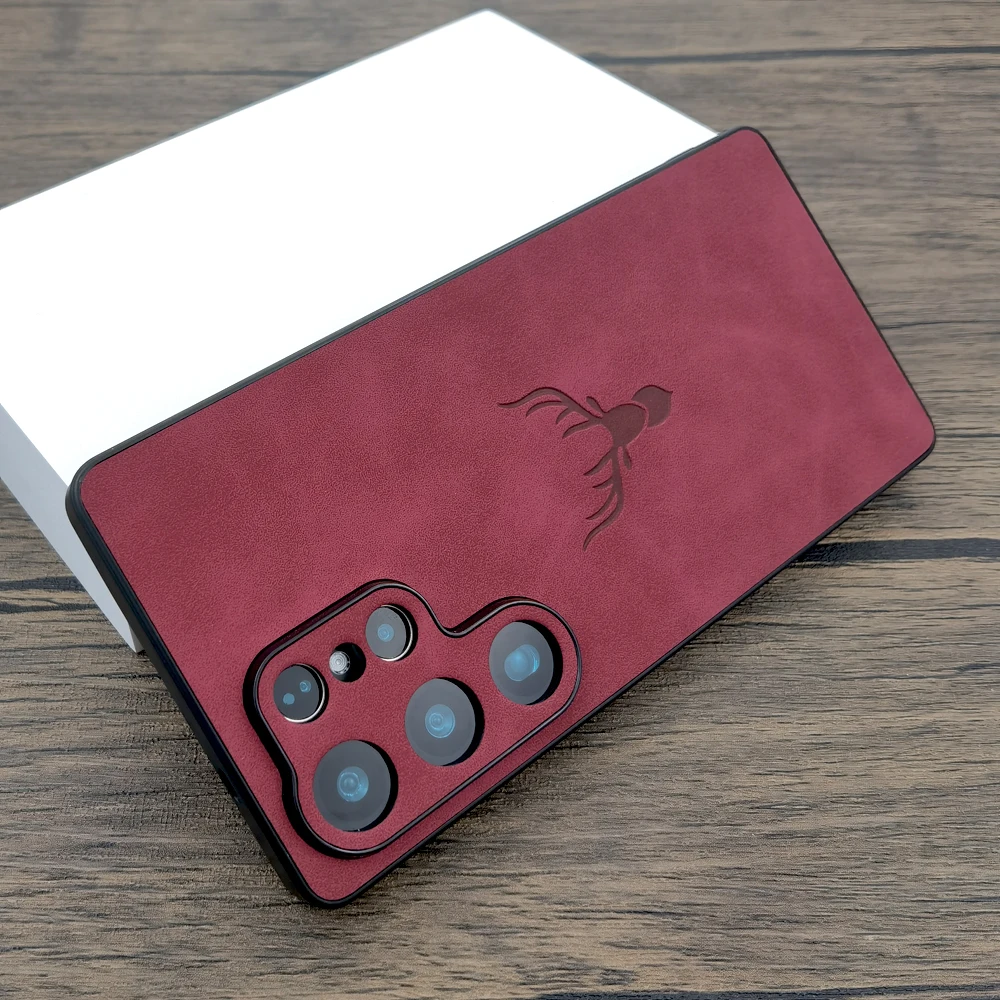 Vintage Leather Phone Case - Premium Protective Cover