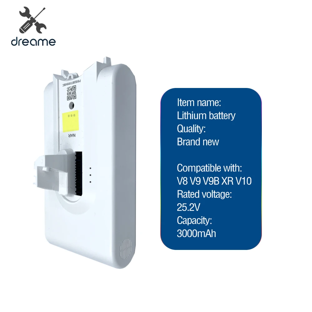 [original And New] Dreame V8 Battery Dreame V9 Battery Dreame V9p ...