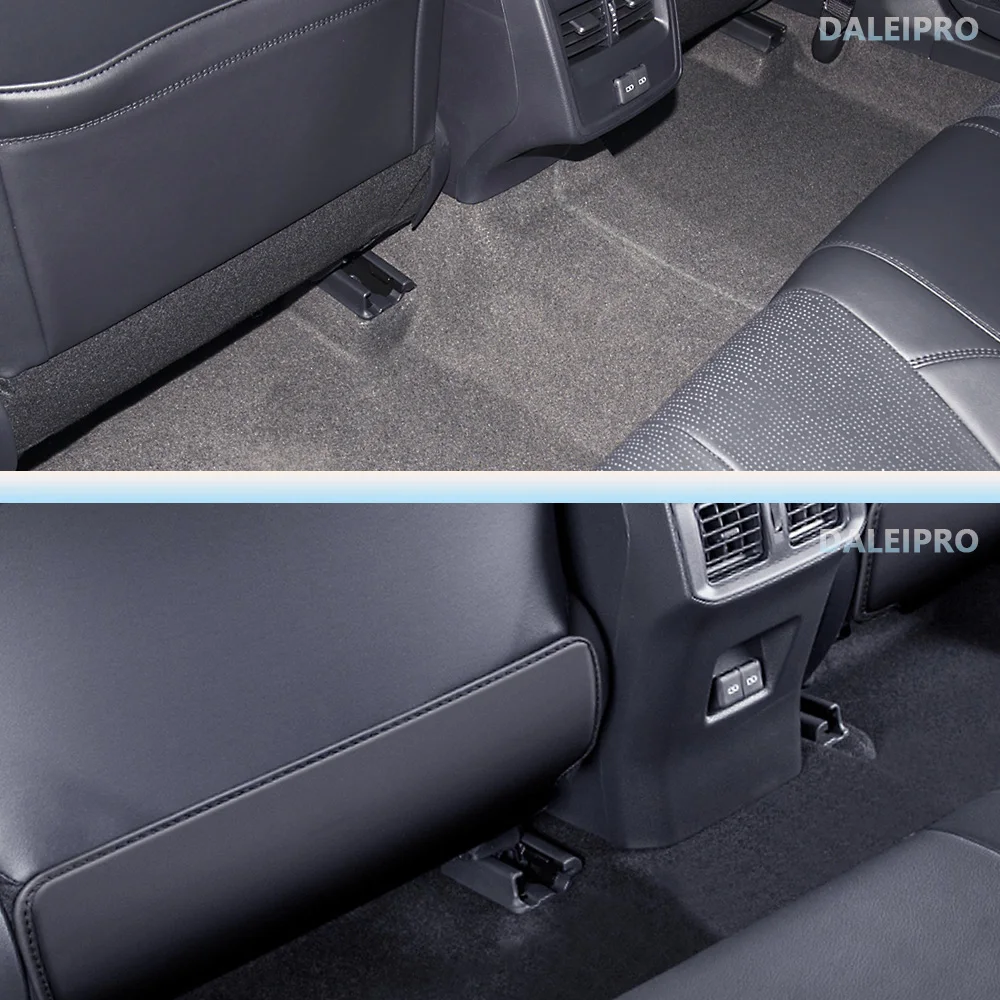KIA EV6 EV 6 2021 2022 2023 2024 카시트 백 프로텍터 패드 마이크로 화이버 가죽 보호 커버 용 카시트 안티 킥 매트