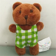 

3 Pcs Batch Release Doll Dressing Bear Decoration Plush Toy Teddy Bear Doll Doll Pendant Baby Birthday Gift