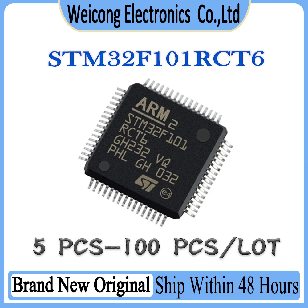 

STM32F101RCT6 STM32F101RCT STM32F101RC STM32F101R STM32F101 STM32F STM32 STM New Original IC MCU Chip LQFP-64