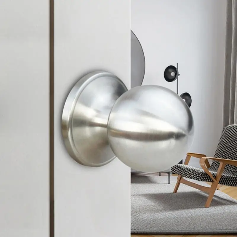 54HC Round Door Knobset Handle for Hallway Closet