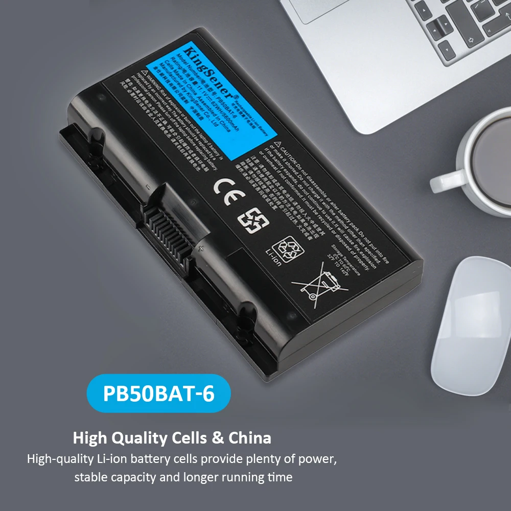 Kingsener-bateria do Portátil Powerspec Pb50bat6 Apto para Toshiba Pb51rf-g Pb70ef-g Pb71ef-g 1720 1520 Sager Np8371 3inr19 662 - Imagem 3