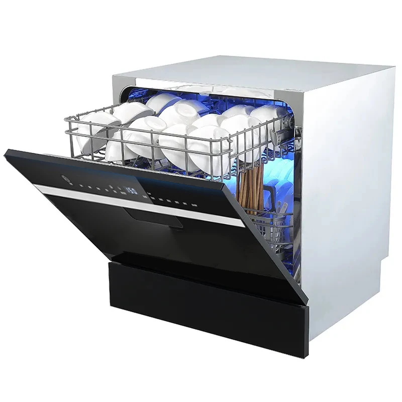 

Home European Standard Built-in Kitchen 12 Sets Of Tableware Automatic Countertop Dishwasher Machine