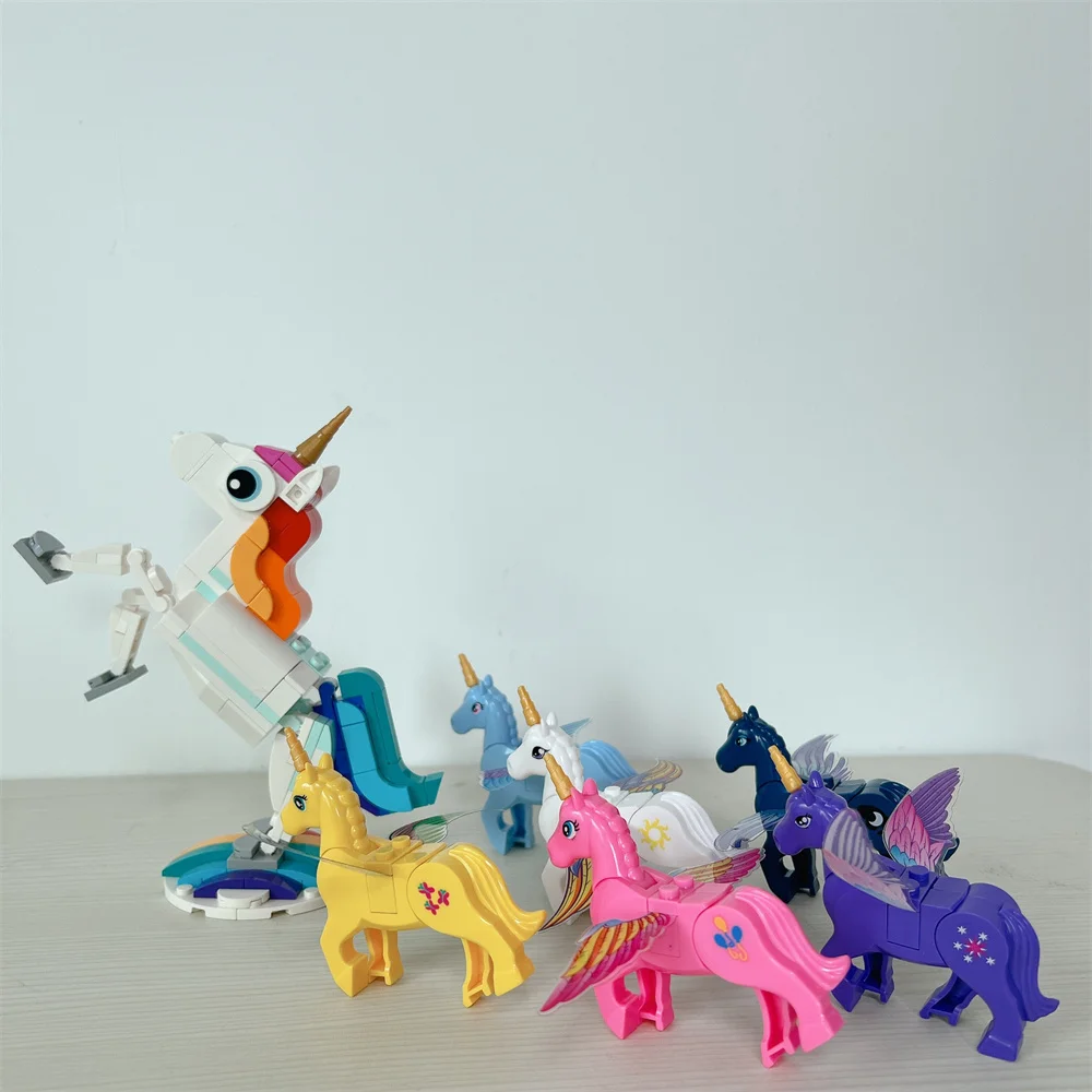 Blocs de construction Figurines de modèle de licorne, jouet d'éducation  précoce pour enfants, cadeau d'anniversaire - Cdiscount Jeux - Jouets